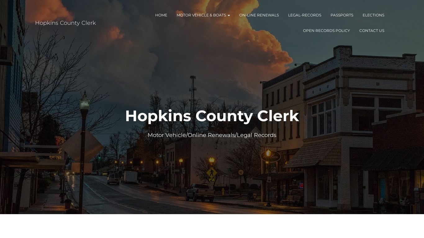 Hopkins County Clerk