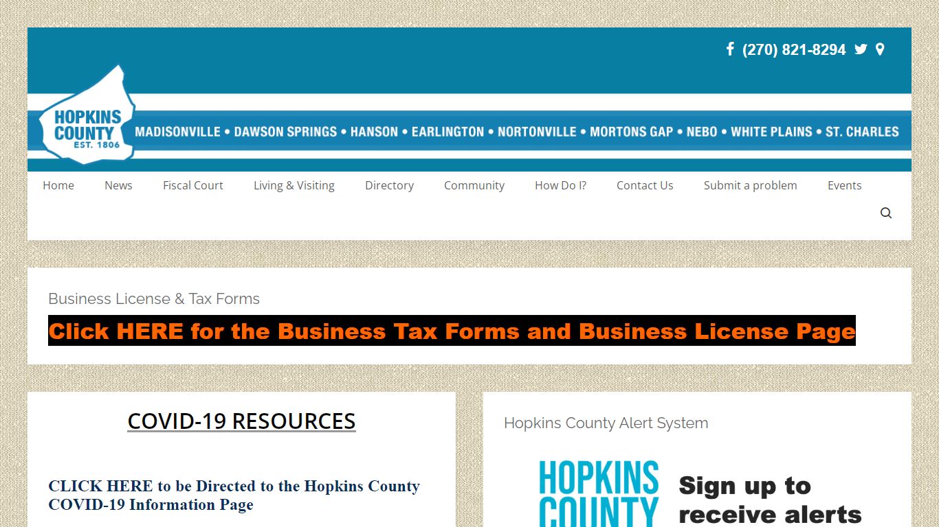 Judicial Information - Hopkins County, Kentucky